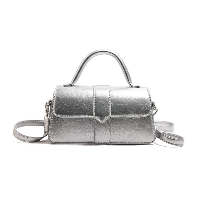 French Niche Popular Small Bag 2025 Autumn New Small Square Bag Trendy Versatile Women's Bag Shoulder Messenger Bag Women's Bag