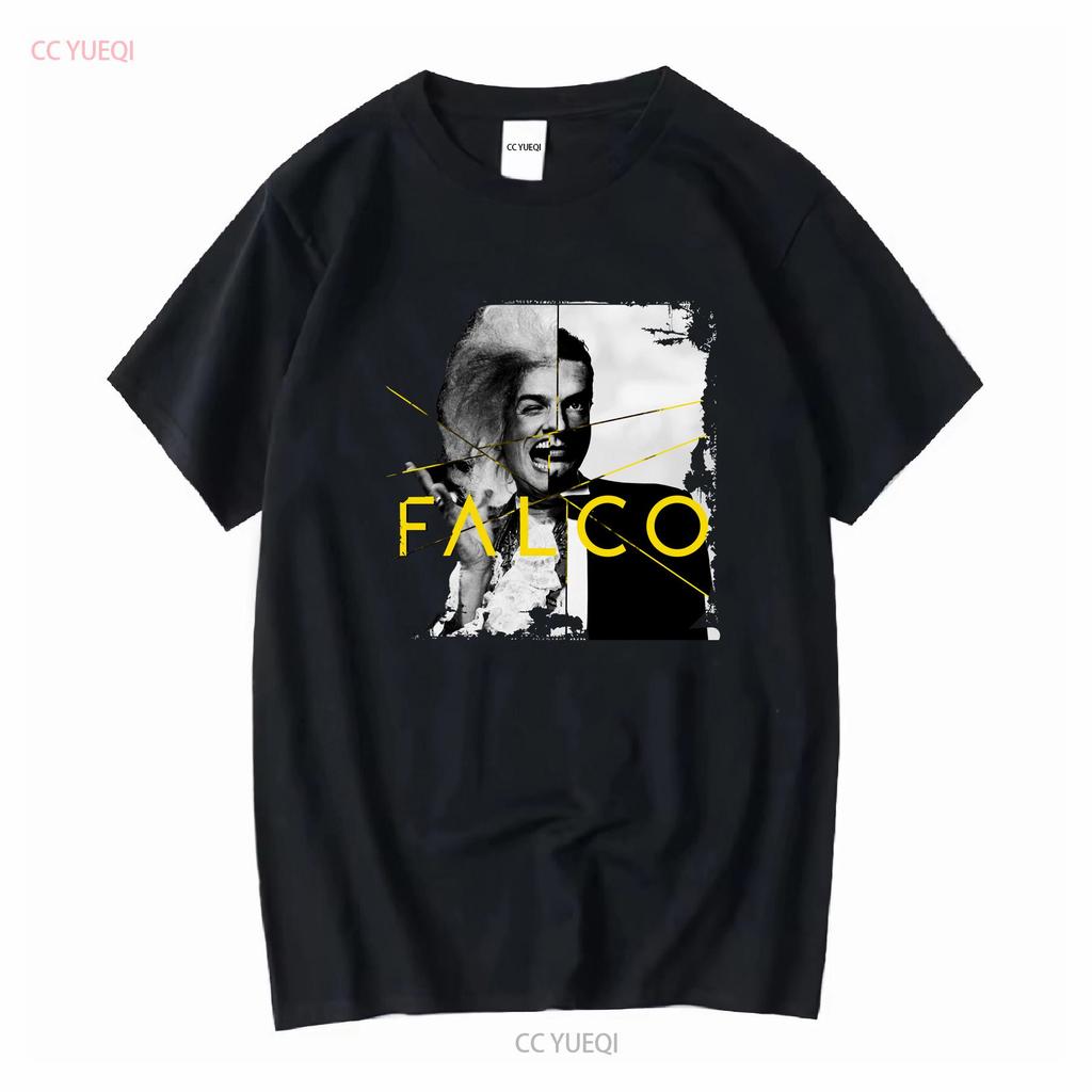 Falco Fun Saying T Shirt Size S 5XL vintage Washed Unisex Top For Everyday Wear Breathable streetwear Versatile Slightly