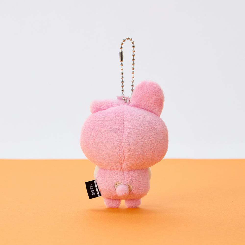 BT21 COOKY Today's Mood Fluttering Heart Plush Keychain