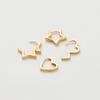 14K 18K Gold Plated Round Circle Gold Plated Hoop Earrings For Women Korean Fashion Ring Earrings Jewelry Accessories