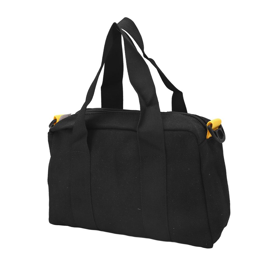 Electrician Tool Pouch Wide Mouth Large Capacity Waterproof Portable Canvas Tool Bag for Wrench Screwdriver Pliers 12in