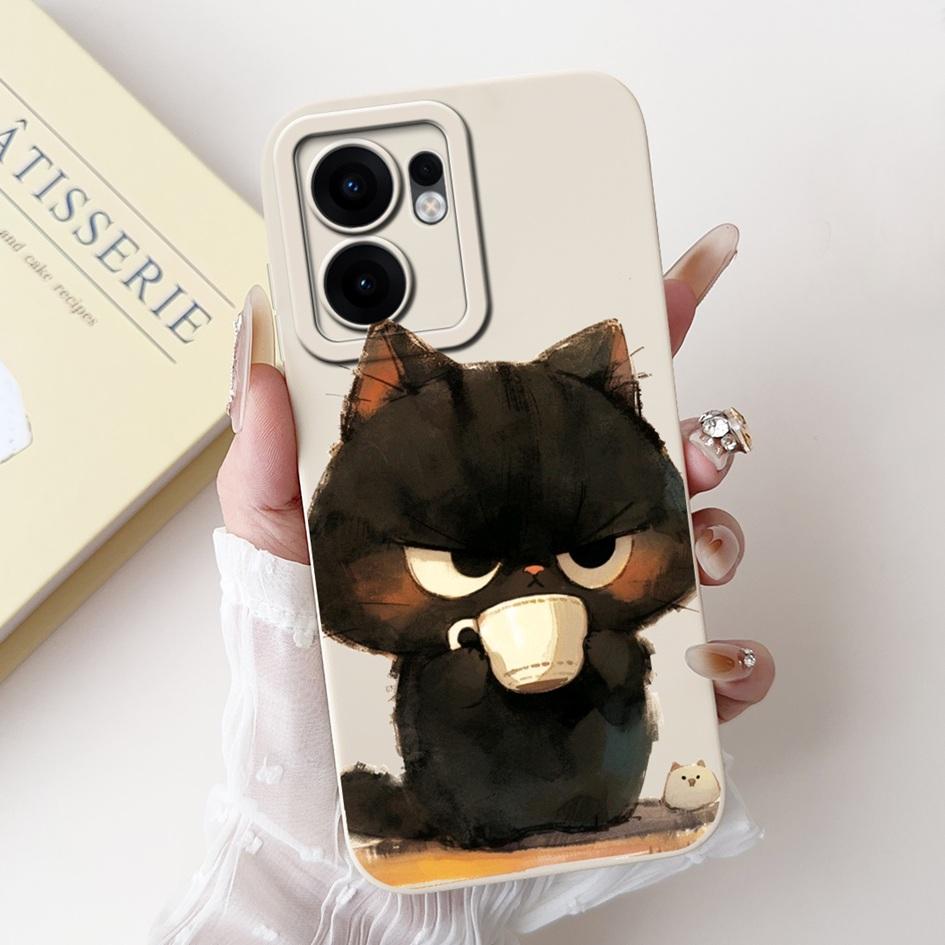 For Oppo Reno 13F 2025 Case Cute Rabbit Panda Flower Soft Silicone Shockproof Cover For OPPO Reno13 FS Fundas RENO13F Phone Case