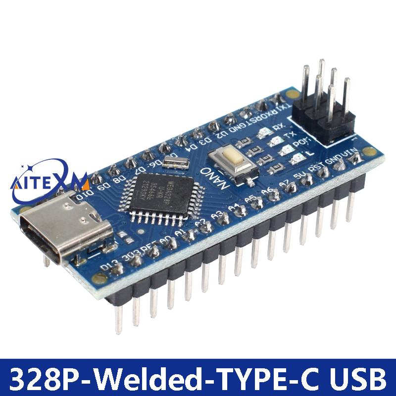 Mini / Type-C / Micro USB Nano 3.0 With the Bootloader Compatible Nano Controller for Arduino CH340 USB Driver 16Mhz ATMEGA328P