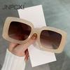  New Square Sunglasses Women Fashion Shades UV400 Men Luxury Gradient Transparent Male Female Sun Glasses
