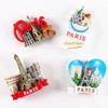 France Travelling Souvenirs Fridge Magnets Home Decoration Wedding Birthday Gifts Photo Wall Magnetic Stickers Paris Stickers