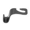 Car Hook PP Headrest Hook Black Portable Concealed Seat Back Hook for Handbag Purse