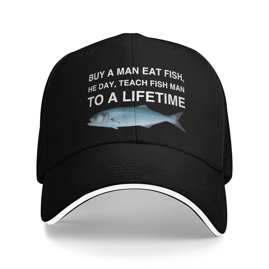 Custom Classic Unisex Out Fishing Baseball Cap Adult Fish FisherUnisex Adjustable Dad Hat for Unisex WoUnisex Hip Hop Snapback Caps
