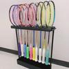 Expositor de raquetas de pared: Gancho de Almacenamiento para Bádminton y Tenis