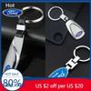 Car Sticker 2026 2025 Hot Car Styling Key Chain for Ford Focus Mustang Mondeo Kuga Fiesta Escort Edge F150 Explorer Badge Emblem