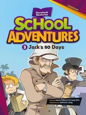 School Adventures Level 2 Part 3 Jack's 80 Days + CD