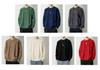 Men's Retro Cable Knit Sweater - Round Neck, Loose Fit, Trendy Autumn/Winter Woolen Knitwear for Teens