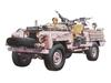 Tamiya 1/35 Military Miniature Series No. 76 British Army S.A.S. Land Rover Pink Panther Plastic Model 35076