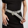 Y2K Rhinestone Belts Zinc Zinc Alloy Waistband Simple Blingbling Belt  Women