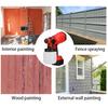 Cordless High Power Home Paint Sprayer Electric Spray Guns With 3 Nozzle Flow Control Airbrush For 18V LED Battery 800ml