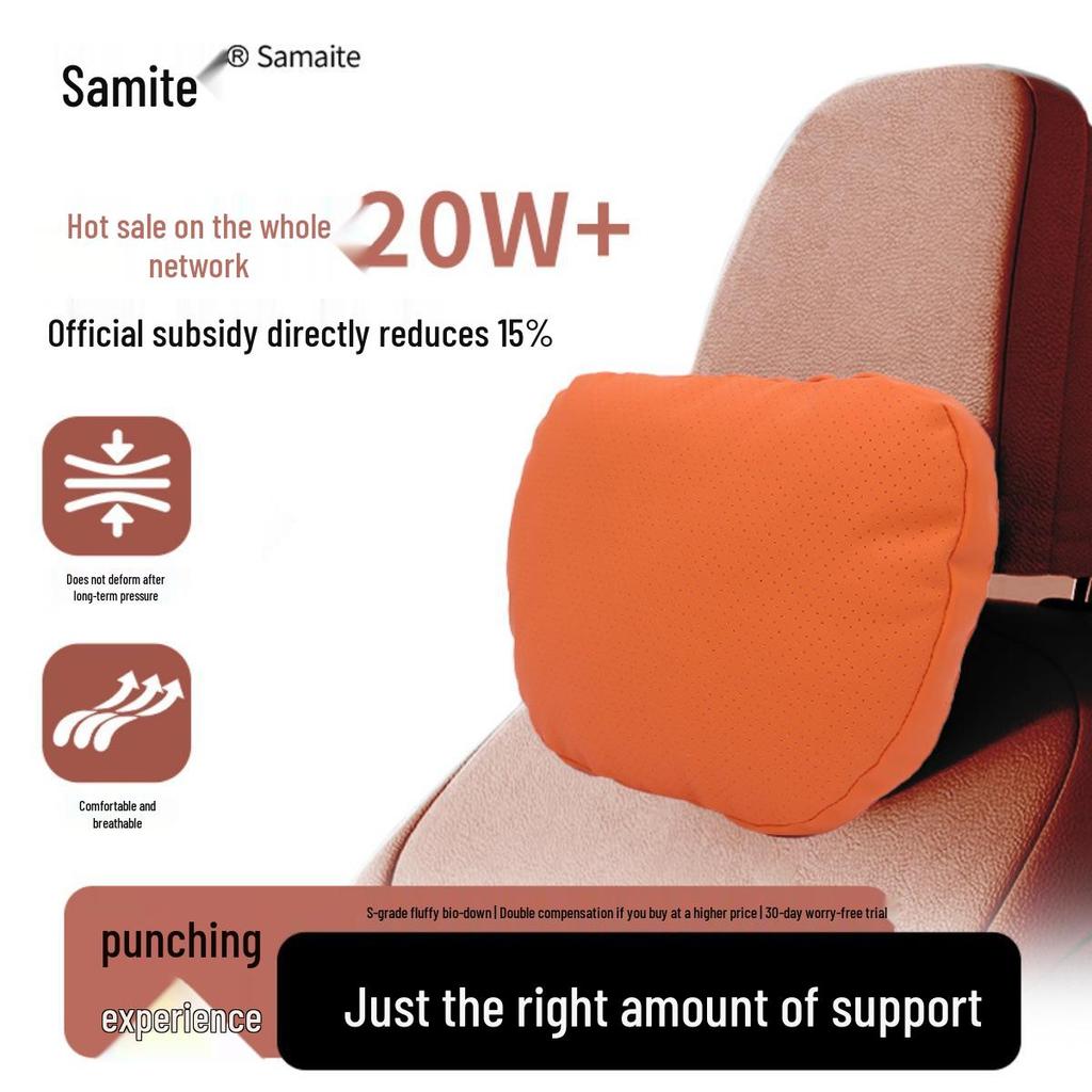 Maybach Second-Gen Car Headrest & Lumbar Pillow for Tesla & Xiaomi