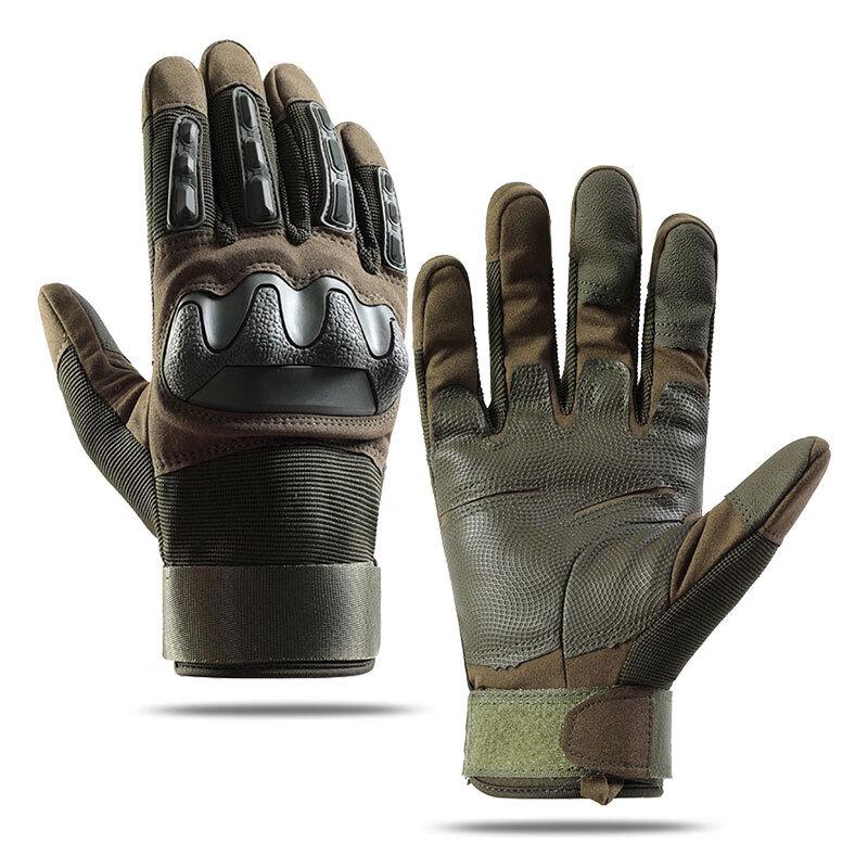 Brangdydfeilisa Men s Softshell Full Finger Tactical Gloves