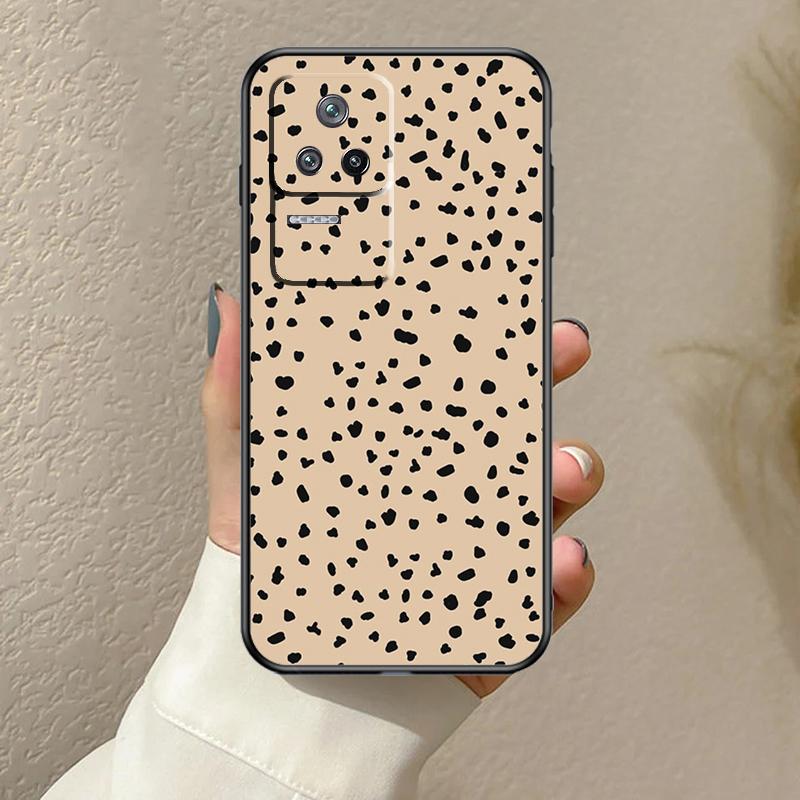 Tan Leopard Case For Xiaomi 13T 14T 15T Pro 13 14 15 Ultra 17 Pro Max POCO F7 F5 F6 X5 X6 X7 Pro Cover