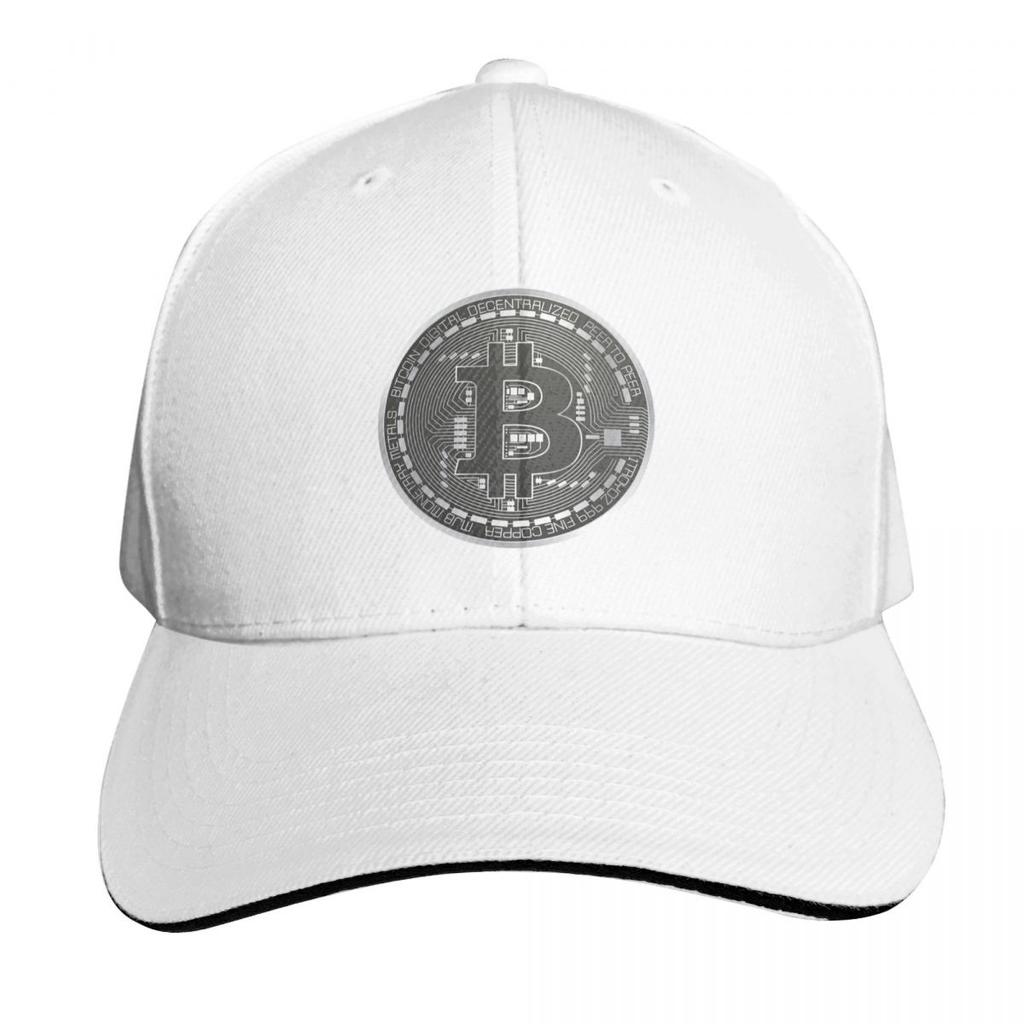 Bitcoin Kryptowährung Münzen Kunst Kappe Mode Lässig Baseballkappen Verstellbarer Hut Hip Hop Sommer Unisex Baseballkappen
