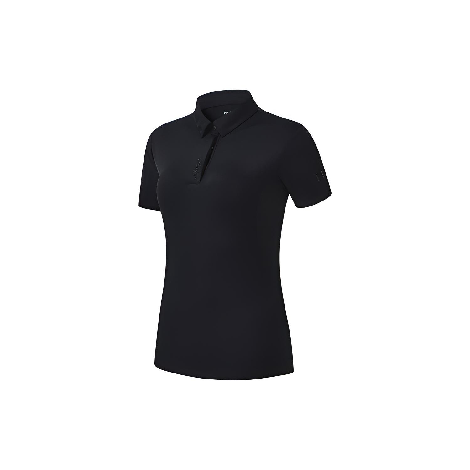 

New FILA Athletics Polo Shirts Women s Pitch Black A11W235114F-BK S