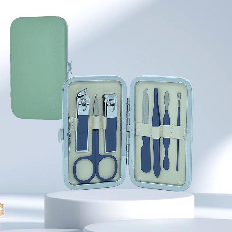Portable Nail Clipper & Tweezers Manicure Set with Logo Printing