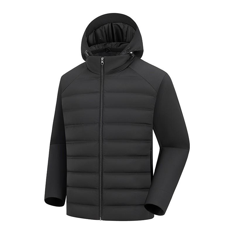 2026 Winter Down Hoodie Men Women Couple Windproof Waterproof Casual Outdoor