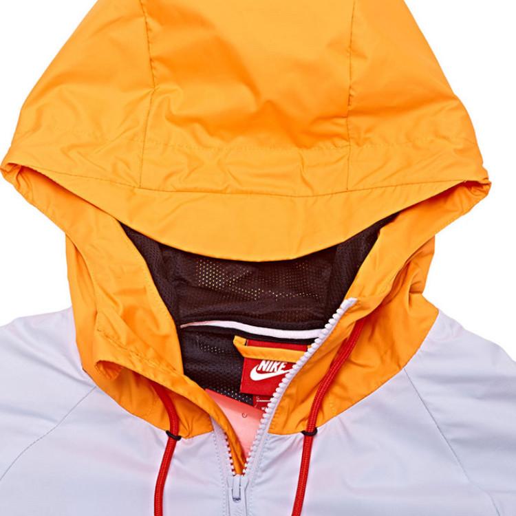 Nike Windrunner Jacke Herren Oberbekleidung Weiß Gelb Blau 727325-458