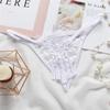 Cute Lace Girl Panties Hollow Water-soluble Embroidered Pure Desire Thong Low Waist Sexy Thin Belt High Value T-pants