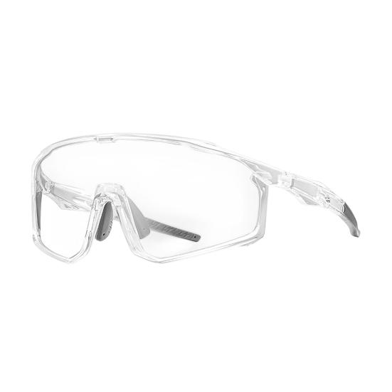 Photochromic Polarized Cycling Glasses, UV Protection Windproof Sports Sunglasses, Lightweight Men Women Safety Eyewear for Mountain Bike Running