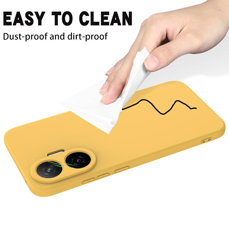 For Xiaomi Redmi Turbo 4 Pro Case Soft Premium Liquid Silicone Strap Cover with Flocking inside for Redmi Turbo4 Pro