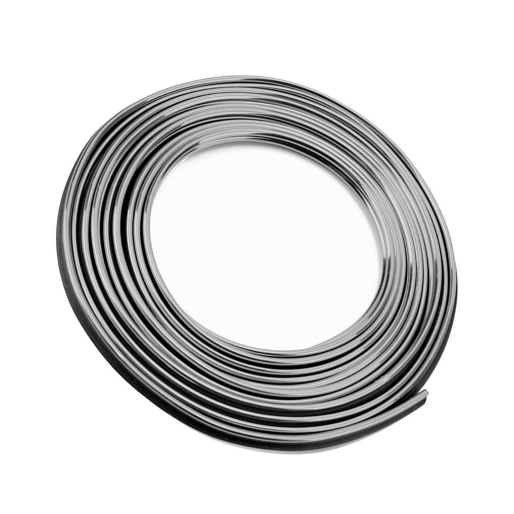 Car Interior Exterior Decoration Strip 5 Meters Inner Moulding Inner Moulding Trim Line Dashboard Door Panle Decor