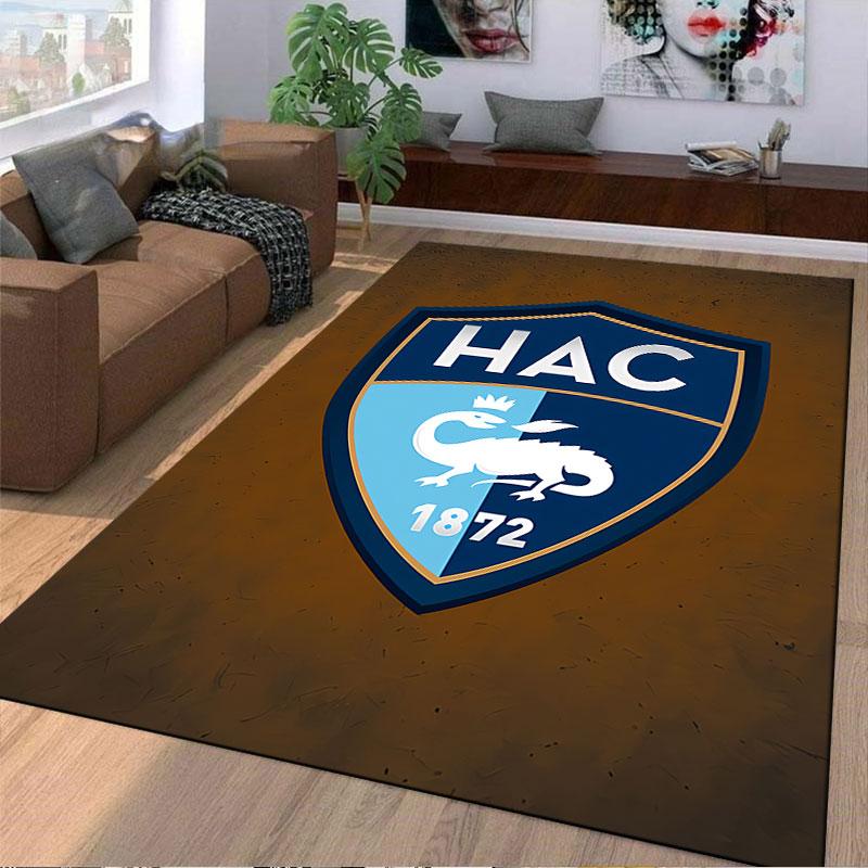 HAC Logo Shield Design Carpet suitable as a non-slip mat for the living room or bedroom sofa