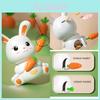 Cute Bunny Coin Bank Large Capacity Cartoon Creative Anti-fall Plastic Savings Jar Gift For Boys And Girls