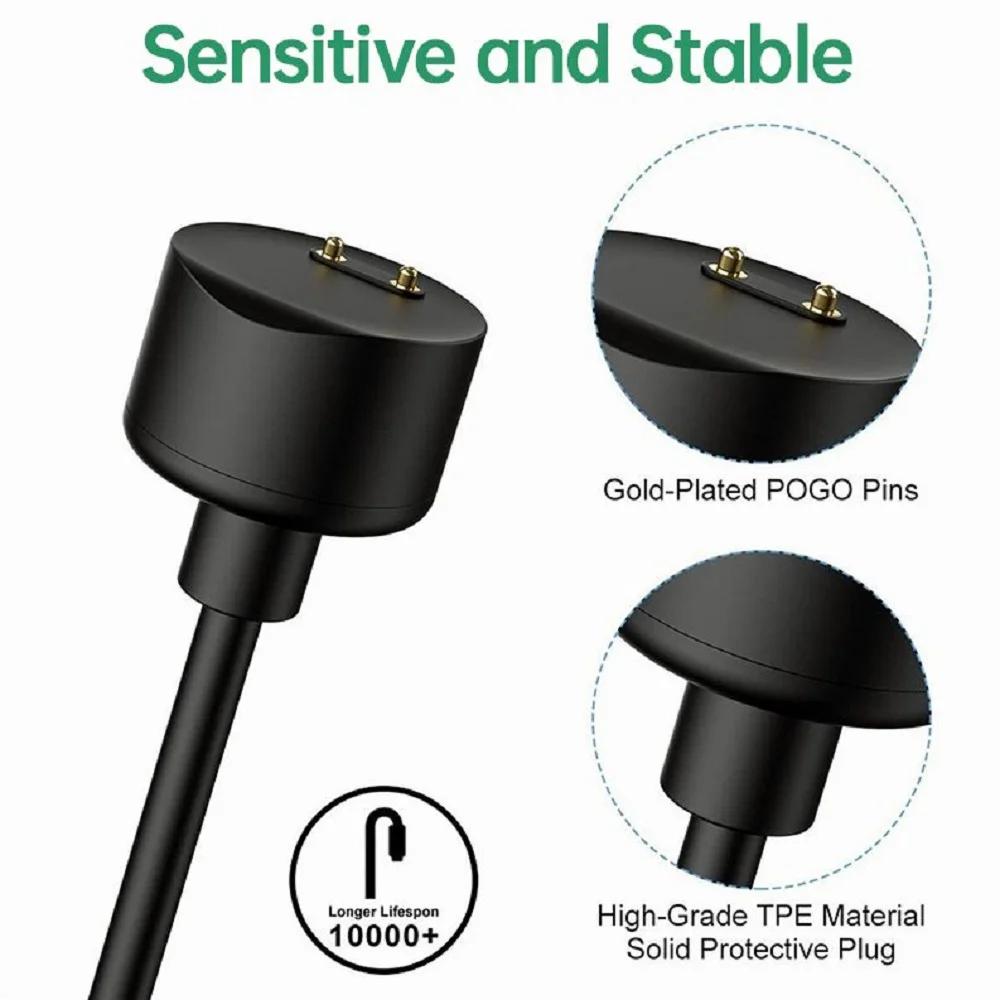 USB Magnetic Cord Charger for Xiaomi Mi Band 2 3 4 5 6 7 Smart Replacement Portable Charging Data Cable