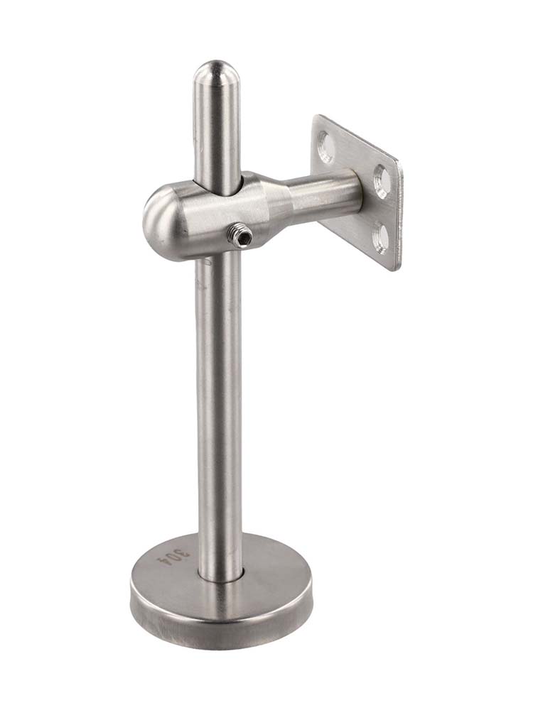 304 Stainless Steel Stair Handrail Bracket Balconies Long-lasting Performance Premium Construction Rust Resistance