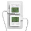 Eco Checker Eco Set of Energy Power Energy Large LCD Digital Button Watt Voltage Electricity Bill Watt 5 Measurement Power Accumulated Accumulated