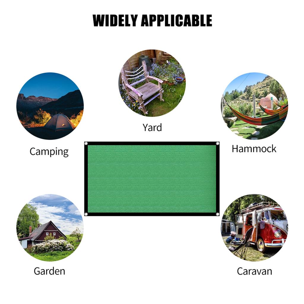 Shade Net UV Resistant Sun Shade Sail Canopy Garden Plant Shelter 3 X 4M Breathable Greenhouse