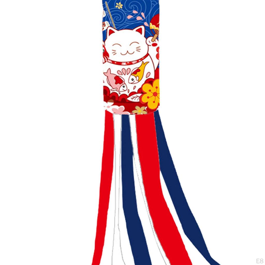 Carp Japanese Wind Pipe Flag Socks Creative Hanging Ornaments for Sushi Bar Restaurant