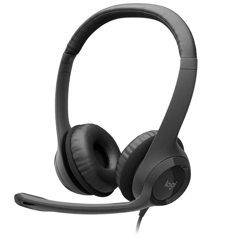 

Logitech H390 USB Wired Headset for Business & Office, Upgraded