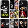 for Xiaomi Redmi Note 13 A3 A4 14 Pro Plus 9T 14C 13C 9C NFC + Pro+ 5G 4G Phone Case Trafalgar D Water Law One Pieces Luffy