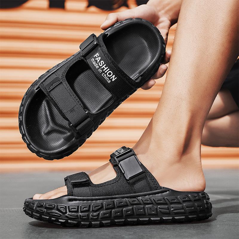 

New summer men s sandals wear-resistant outer wear casual slippers sandals lightweight non-slip fashion lightweight beach shoes 39