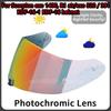 Photochromes Visier Für Scorpion EXO 1400, R1 Air & EXO 520 EXO 391 Visiere KDF-16-1 Helm Visier Beschichtung UV-Schutz Brille