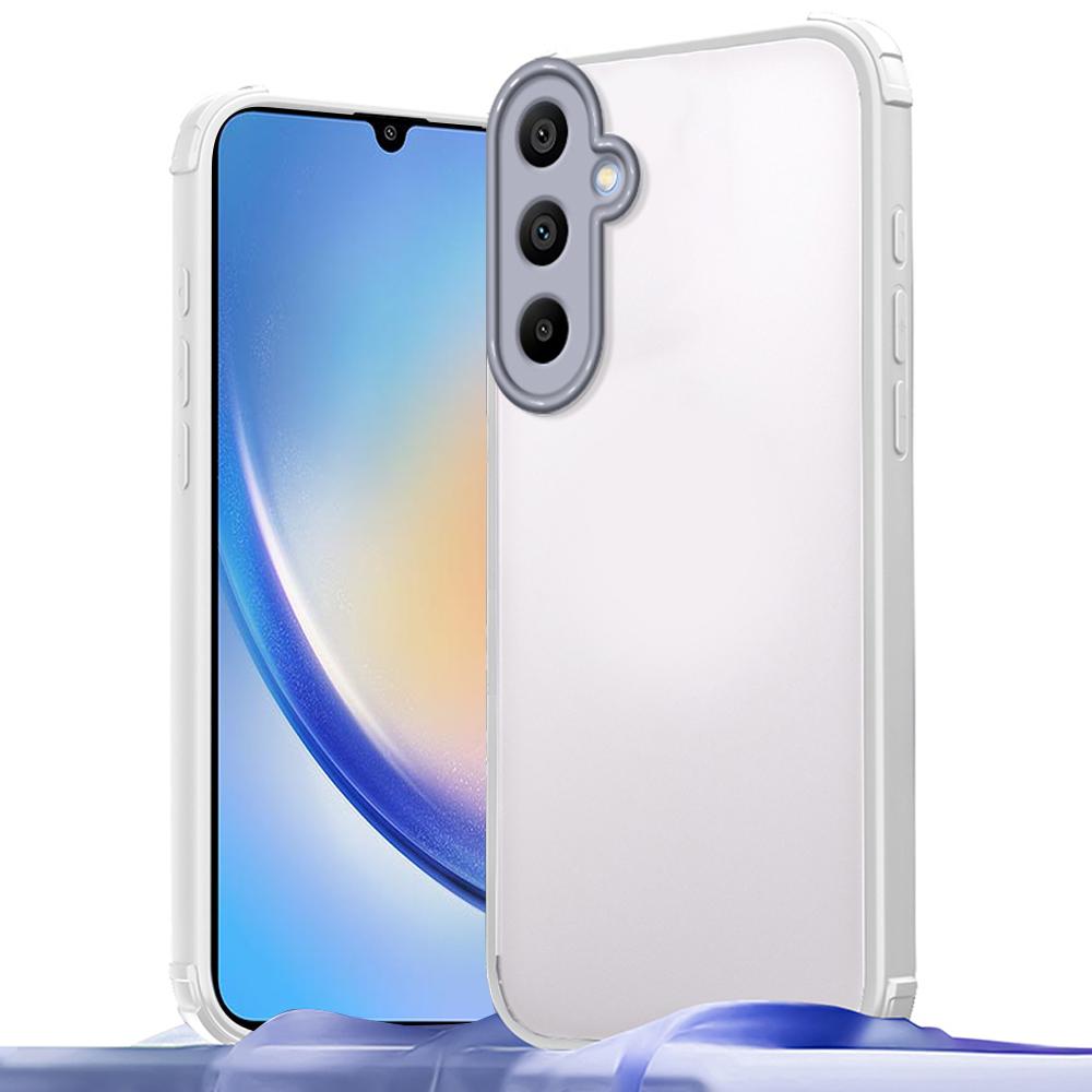 For Samsung Galaxy A34 5G Case Reinforced Corner Shockproof TPU + Acrylic Phone Cover