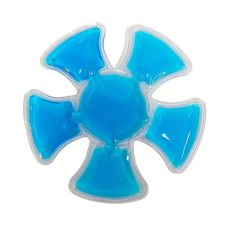 

Pvc Gel Ice Pack Reusable Cooling Pad For Helmets & Hats Portable Brain Cooling Pad Outdoor Activities & Summer Sun Protection синий