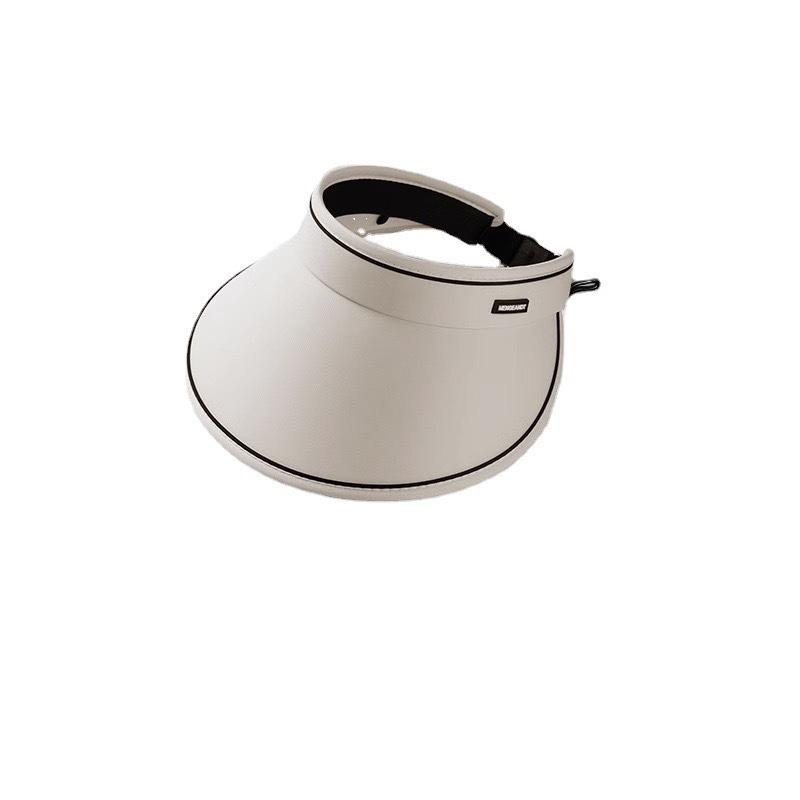 Women's UPF50+ Open Top Sun Hat: Versatile, Large Brim, Foldable, Anti-UV, Ideal for Summer Cycling