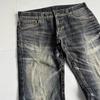 Y2K Washed Distressed Denim Jeans Men Women Loose Fit Flared Leg Streetwear Hip Hop Style