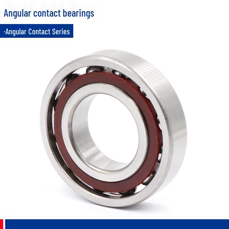 Open Type Single-Row Angular Contact Ball Bearing