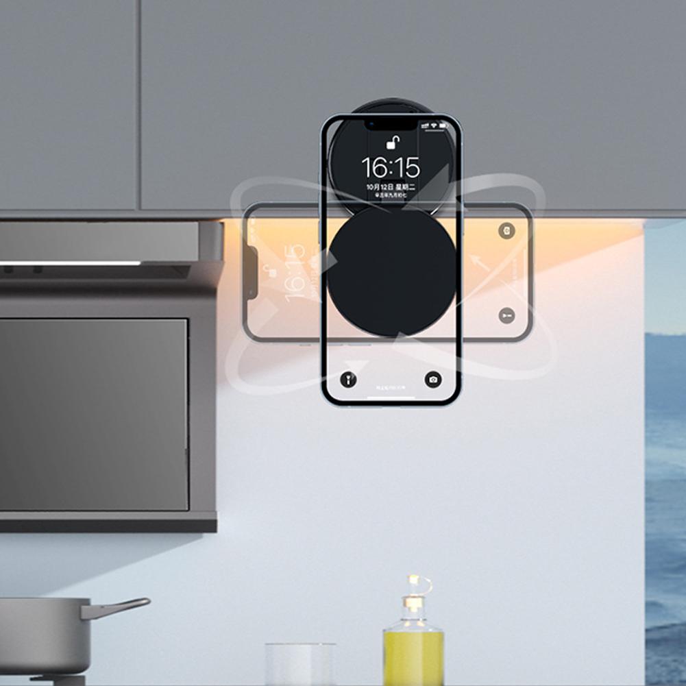 NEUER intelligenter High-End-Handyhalter, doppelseitige Autohalterung, magnetische Universal-Adsorptionshalterung, 360 ° drehbar, flexibel