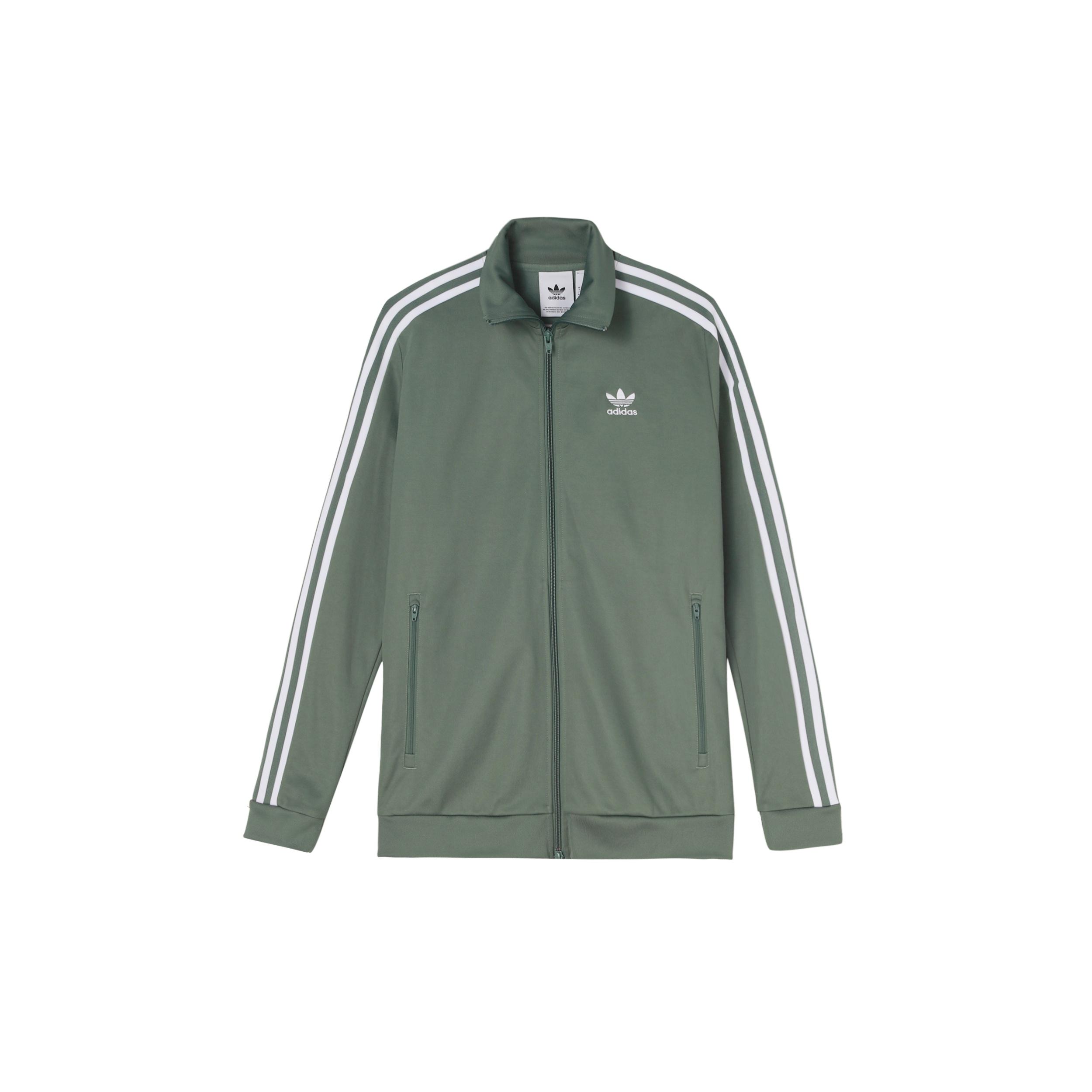 adidas originals Beckenbauer Track Top Trase Green Men s DH5820 M