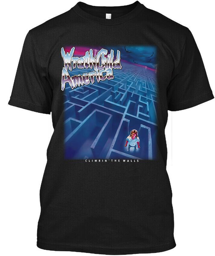 NEW Wrathchild America Climbin  the Walls American Heavy Music T-SHIRT Unisex T-Shirt XXXL