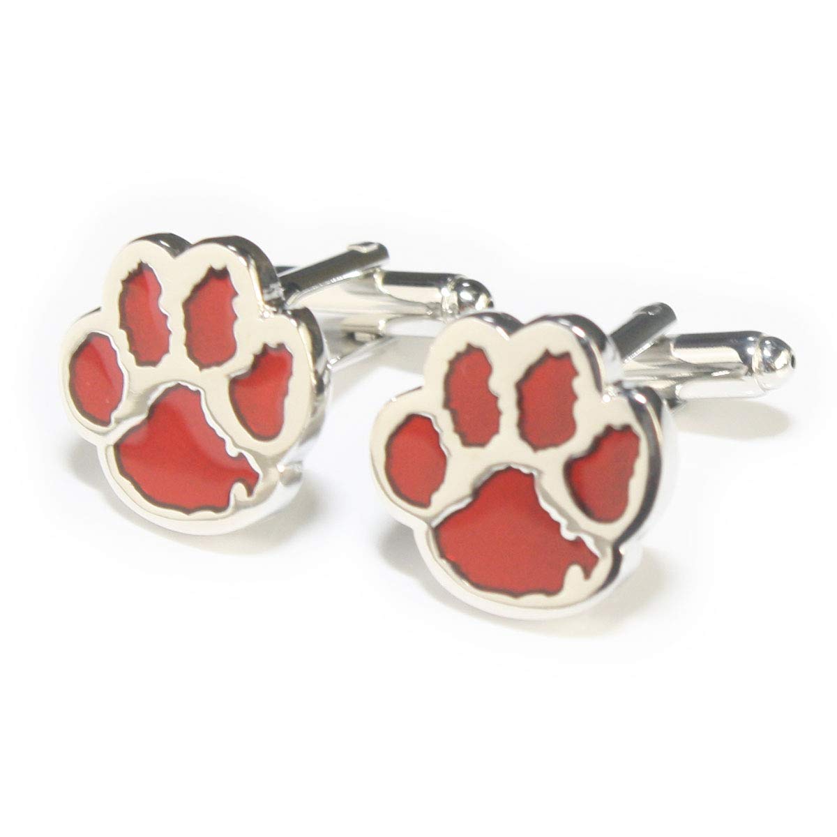 

Kamakura Cufflinks Workshop Cat Paw Red Cufflinks cf927